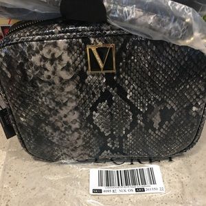Victoria secret top zip crossbody bag